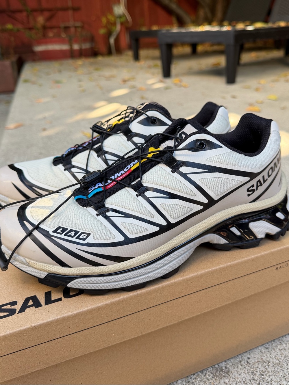 Salomon XT-6 GTX Vanilla Ice Black Silver Cloud (sold out online)